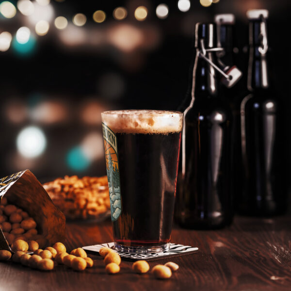 Wintertime - Pint glass