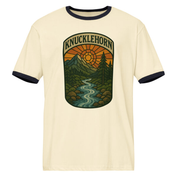Summertime - Unisex ringer t-shirt - Image 3